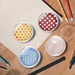 vidaXL Kit de badges à bouton avec épingles 100 sets Acrylique 58 mm