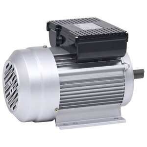 vidaXL Moteur monophasé Aluminium 1 5kW/2 CH 2 pôles 2800 tr/min