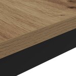 vidaXL Table basse Chêne artisan 70 x 50 x 36 cm Bois d'ingénierie