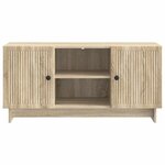 vidaXL Meuble TV 102 x 34 5 x 50 cm Chêne Sonoma Bois d'ingénierie