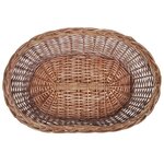 vidaXL Panier/Lit pour animaux de compagnie Naturel 70 cm