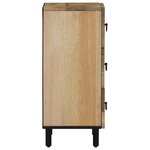 vidaXL Armoire latérale 40x33x75 cm bois massif de manguier