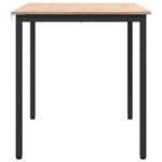 vidaXL Table de salle à manger / Table de repas Naturel