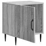 vidaXL Cabinet de chevet 2 Pièces Sonoma gris 43 x 34 5 x 50 cm
