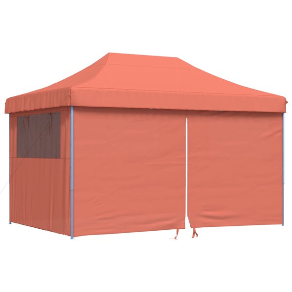 vidaXL Tente de fête Terre cuite 292 x 440 x 315 cm Tissu Oxford