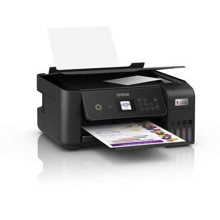 Imprimante multifonction 3-en-1 epson ecotank et-2821 jet d'encre a4 couleur wi-fi c11cj66405