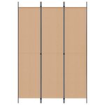 vidaXL Paravent à 3 panneaux Beige 150 x 220 cm Tissu