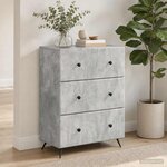 vidaXL Armoire à tiroirs 66 x 34 5 x 90 cm Bois d'ingénierie