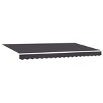 vidaXL Cadre d'auvent Anthracite 400 x 200 cm