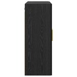 vidaXL Meuble mural Chêne noir 69 5 x 34 x 90 cm Bois d'ingénierie
