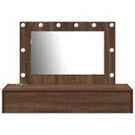 vidaXL Table de Toilette Marron 100 x 40 x 70 cm Bois d'ingénierie