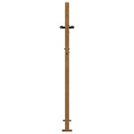 vidaXL Portail de jardin 105x130 cm acier corten conception de l'arbre