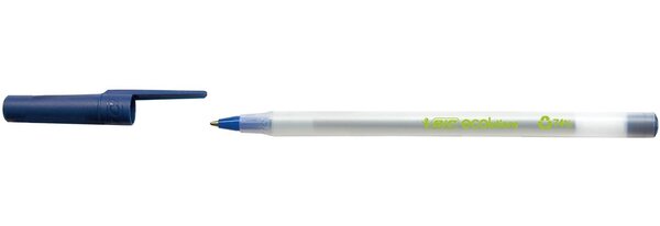 BIC Stylo à bille ECOlutions Round Stic, bleu BIC