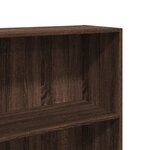vidaXL Bibliothèque chêne marron 60x30x189 cm bois d'ingénierie
