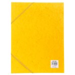 Boite de classement Cartobox Dos 25mm Carte lustrée Nature Future® Jaune EXACOMPTA