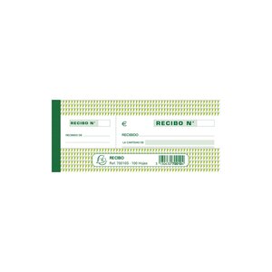 Lot De 100 Feuilles De Quittance 90 X 210 Mm (en Langue Espagnole) - X 10 - Exacompta