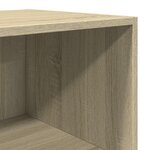 vidaXL Buffet haut chêne sonoma 50x41x185 cm bois d'ingénierie