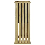 vidaXL Jardinier avec doublure 33 x 33 x 85 cm  en pin imprégné.