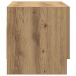 vidaXL Armoire en chêne artisanal 70x32 5x35 cm bois d'ingénierie