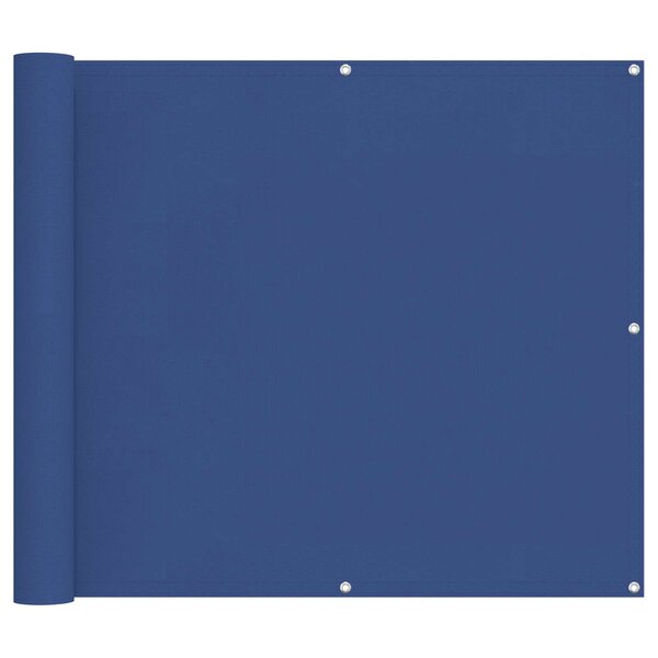 vidaXL Écran de balcon 100 x 300 cm Tissu Oxford Rectangulaire Bleu