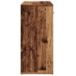 vidaXL Buffet vieux bois 88x30x64 cm bois d'ingénierie