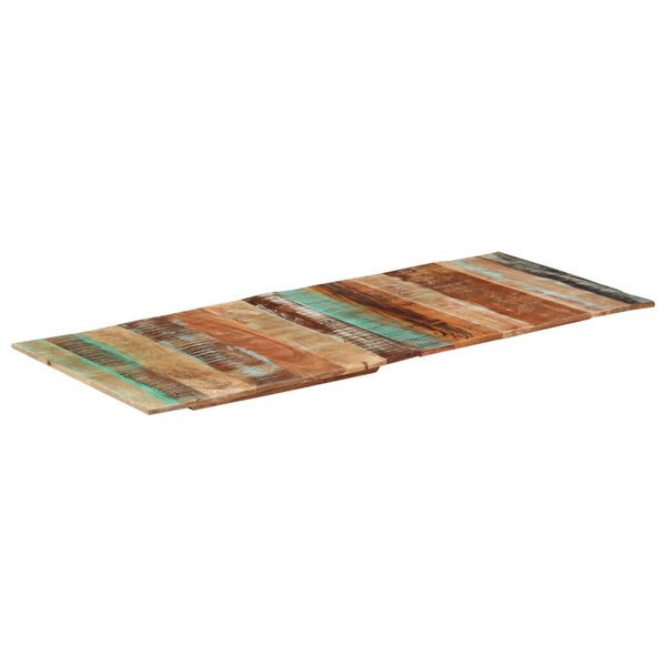 vidaXL Dessus de table rectangulaire 60x140 cm 15-16 mm Bois récupéré