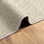 vidaXL Tapis ZIZUR crème 80x200 cm aspect de jute intérieur extérieur