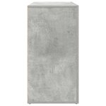 Buffet vidaXL Gris béton Bois d'ingénierie 120 x 36 x 69 cm Rangement