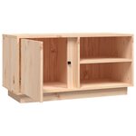 vidaXL Meuble TV 80x35x40 5 cm Bois de pin massif