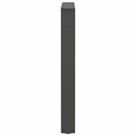 vidaXL Pieds de table à manger en V 3 pièces Anthracite 70 x (72-73 3) cm Acier