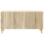 vidaXL Meuble TV 99 x 34 5 x 50 cm Chêne Sonoma Bois d'ingénierie