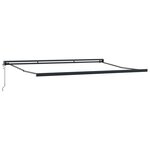 vidaXL Auvent rétractable automatique blanc 500x300 cm