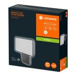 LED ENDURA PRO FLOOD Sensor Projecteur 30w=3000lm Ip55  Gris - Blanc Froid
