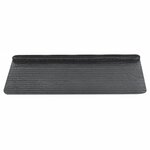 vidaXL Tapis d'escalier auto-adhésifs 30 Pièces gris 65x24 5x3 5 cm