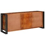 vidaXL Meuble TV Multicolore bois de récupération massif