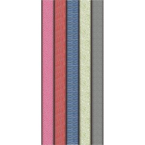 Boîte de 10 rouleaux de papier cadeau motifs fantaisies assortis 2 x 0 70 m