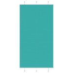 vidaXL Store plissé vert pétrole 105x200cm largeur du tissu 104 4cm