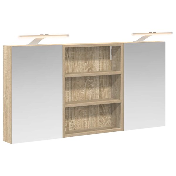 vidaXL Ensemble de Meubles de Salle de Bain 3 Pièces 100 x 10 5 x 50 cm