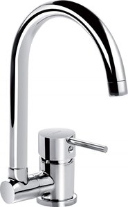 Robinet de cuisine avec bec pliable