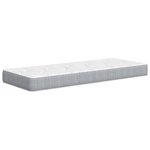 vidaXL Matelas à ressorts ensachés moyen 90x190 cm