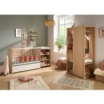 Lit bébé combiné - 120 x 60 cm - Evolutif en 90 x 190 cm