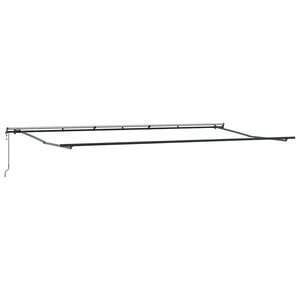 vidaXL Auvent Anthracite 6 × 3 5 m Métal