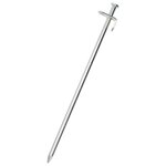 vidaXL Piquets de tente 24 Pièces 30 cm 8 mm acier galvanisé