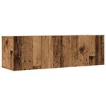 vidaXL Ensemble de meuble TV mural 7 Pièces vieux bois bois d'ingénierie