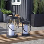 2 lanternes en acier BONDI