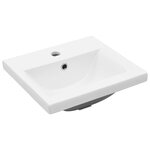vidaXL Ensemble de meubles de salle de bain 2 Pièces gris béton