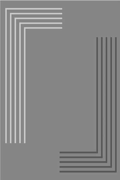 Tapis d'intérieur GREC 120 x 180 cm - Gris