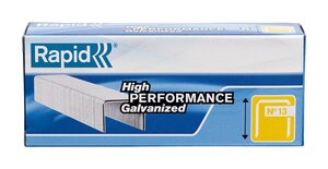 Boite de 5000 agrafes 13/14 Galvanisées RAPID