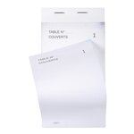 Bloc Maître d'Hôtel 50 feuillets autocopiants numérotés en dupli Format 8x15 cm EXACOMPTA