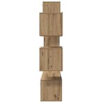 vidaXL Ensemble meuble TV 6 Pièces Chêne artisanal Bois d'ingénierie